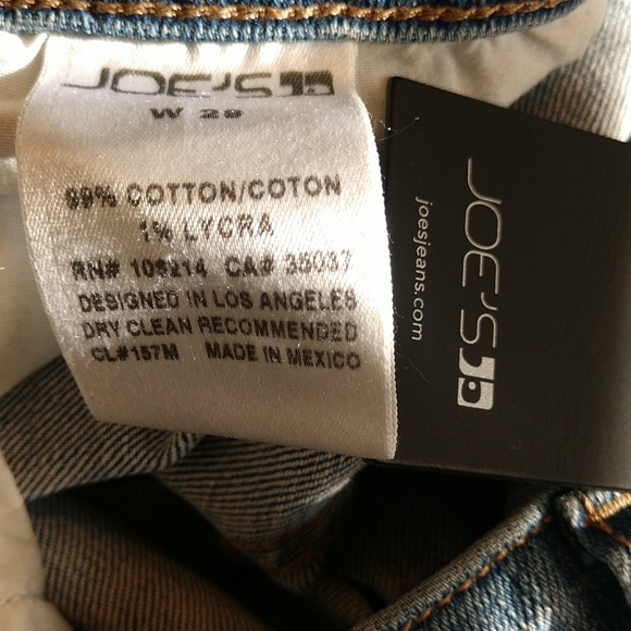 🎈💯 Joe's Jeans Distressed Shorts, NWT - Picture 7 of 8